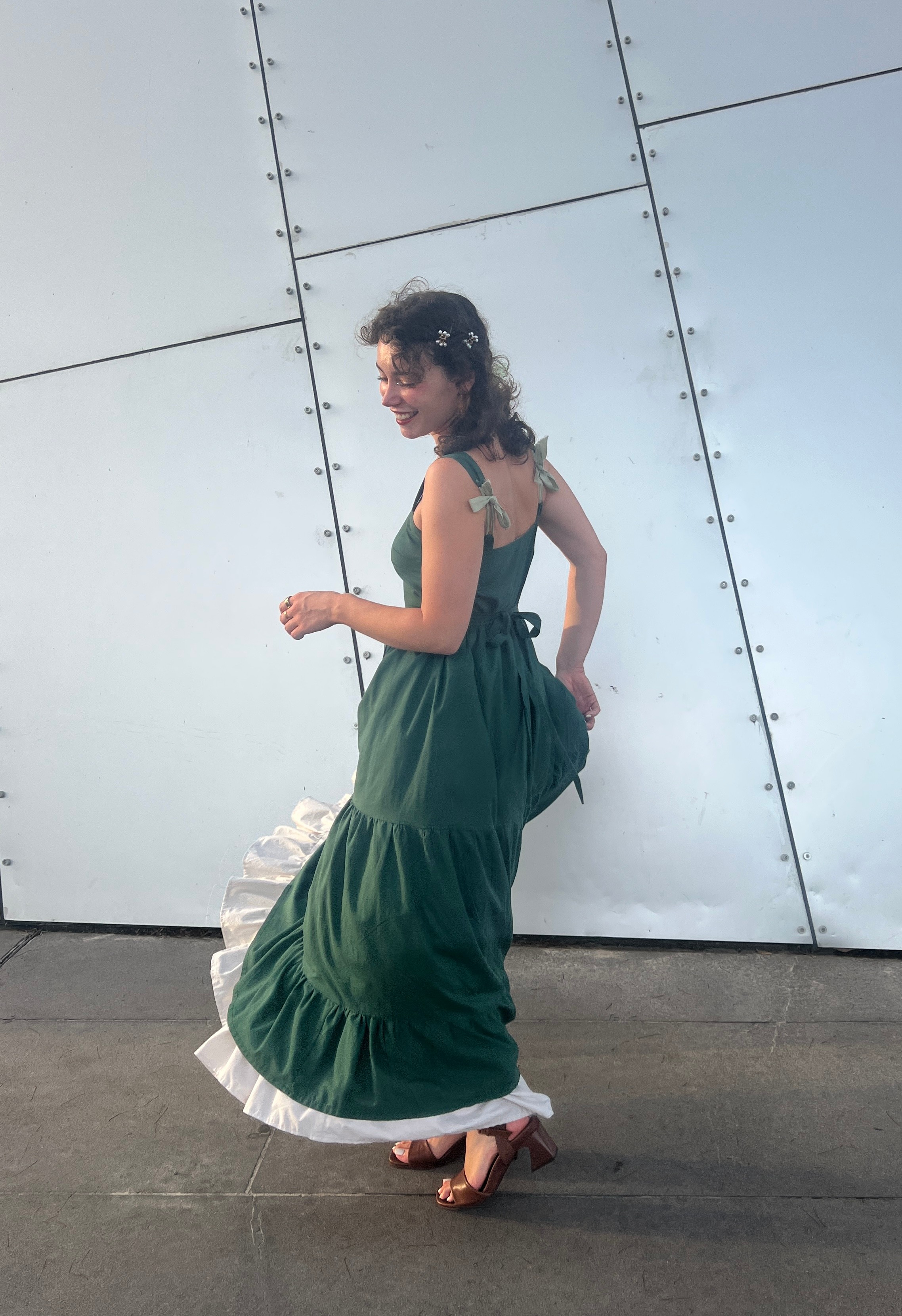 concrete gallery building